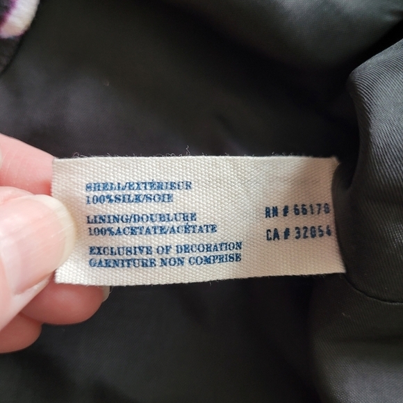 Anthropologie leifsdottir silk floral long sleeve shift dress size 6 - Picture 11 of 12